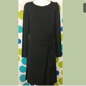 Carlisle Slinky Black Career Office Size 2 Dress